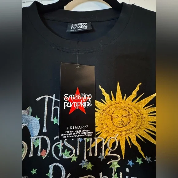 Smashing Pumpkins‎ Mellon Collie and the Infinite Sadness Embroidered T Shirt L - Picture 12 of 13